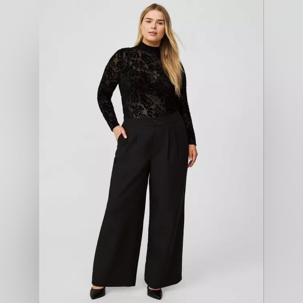 NWT TORRID Twill Wide Leg Pants size 10